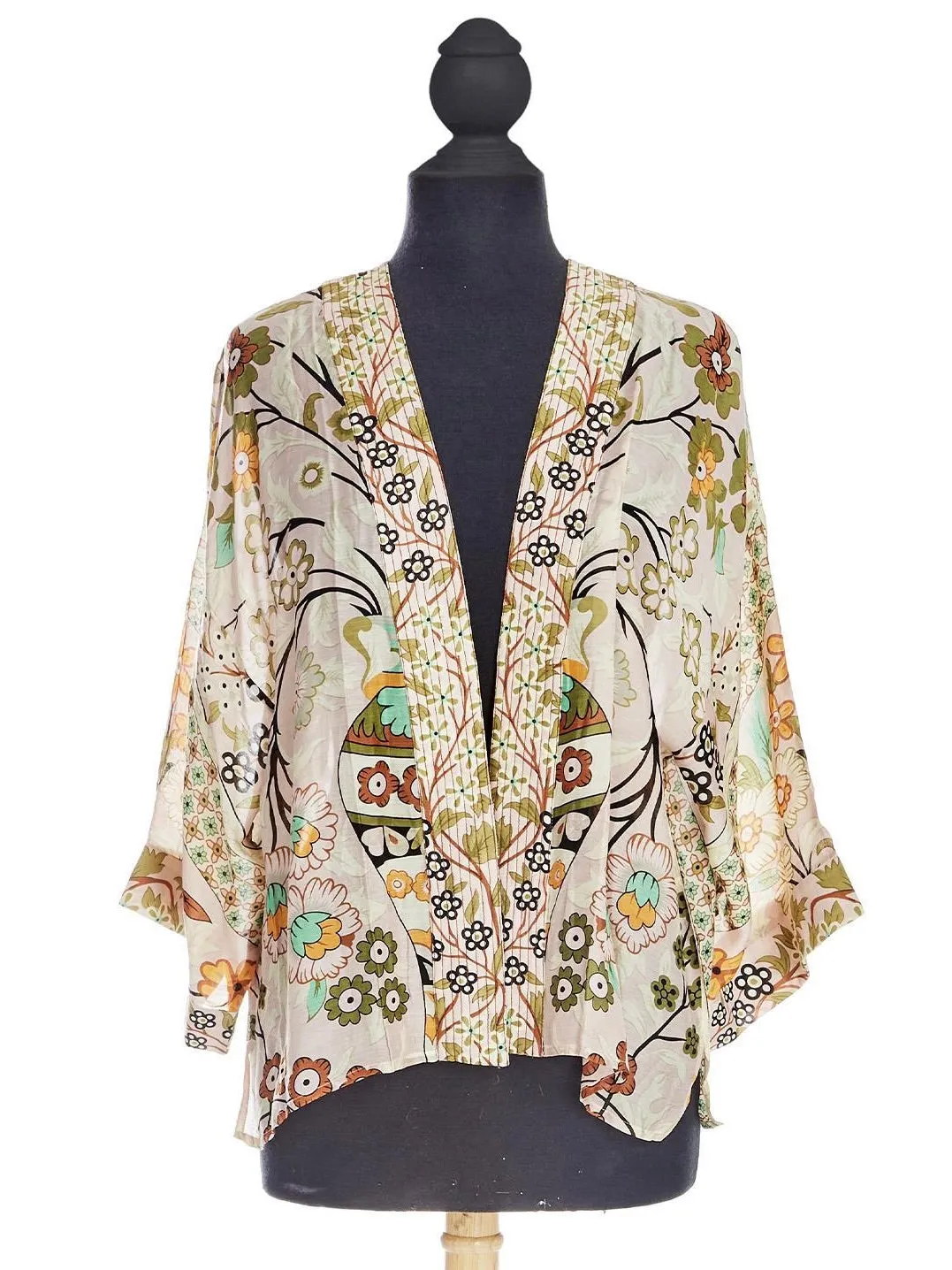 Kimono Jacket - Floral Arch