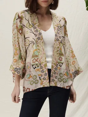 Kimono Jacket - Floral Arch