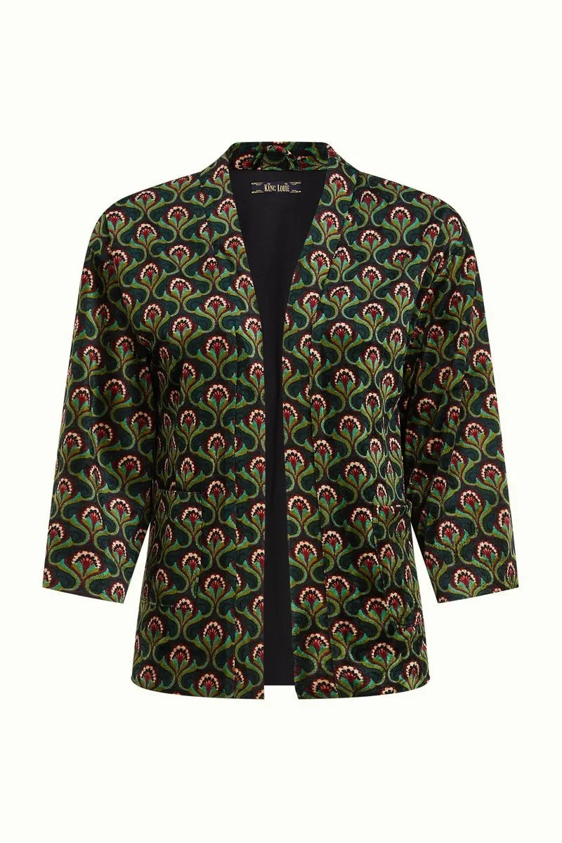 King Louie Noor Jacket Jubilee Pine Green