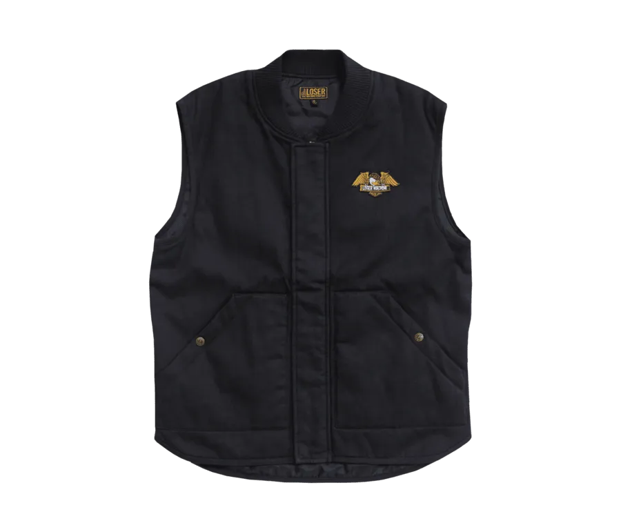 LOSER MACHINE CONDOR 2 VEST DUSTY BLACK