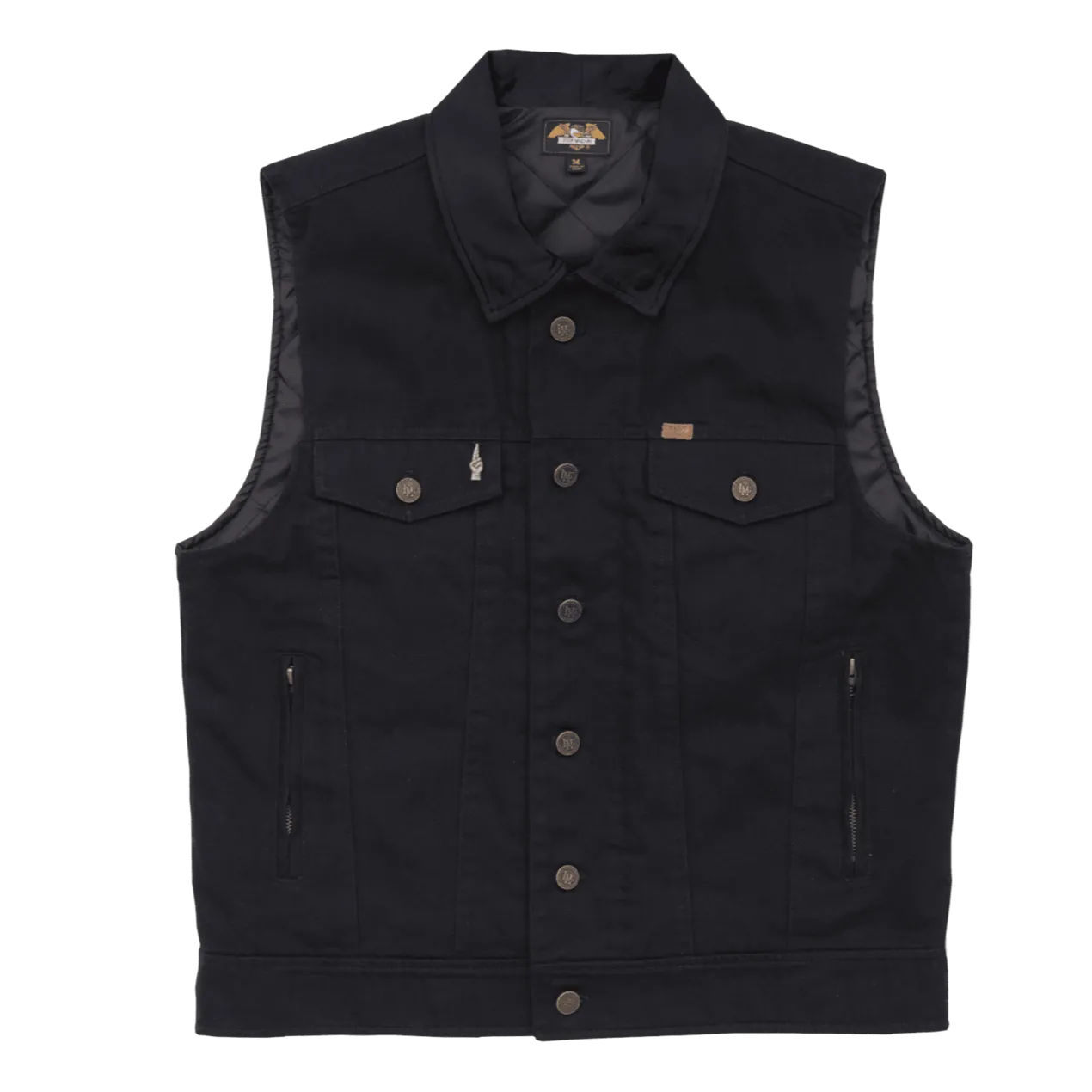 LOSER MACHINE VEST KINGSWAY III BLACK