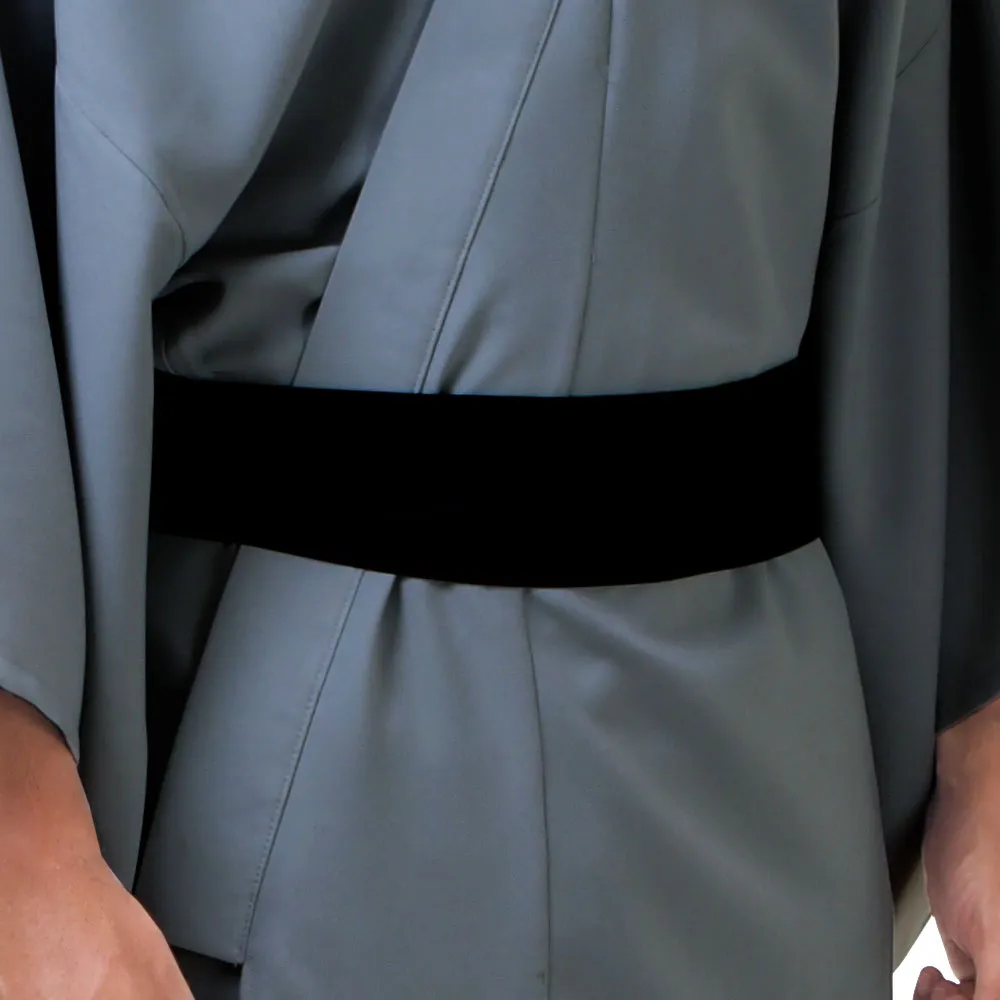 Men’s Blue Budo Japanese Yukata Kimono Robe