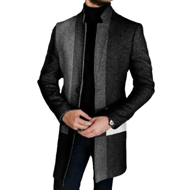 Men's Lapel Printed Jacket 64047008L