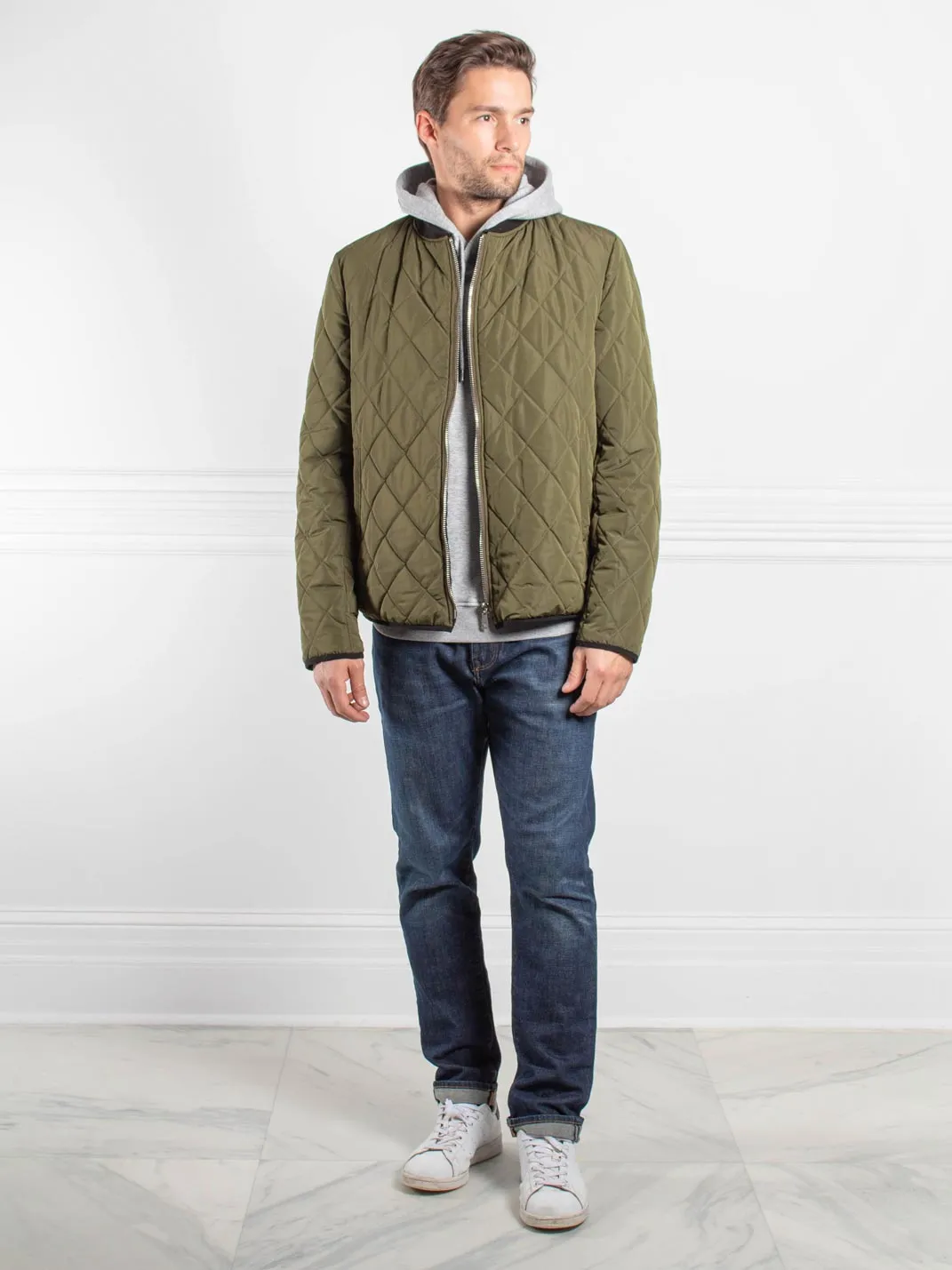 Mens Sheared Rabbit Lined Jacket