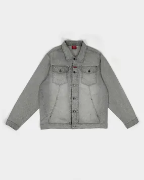 Oakley Red Core Wolf Grey Denim Jacket SAMPLE 2000's