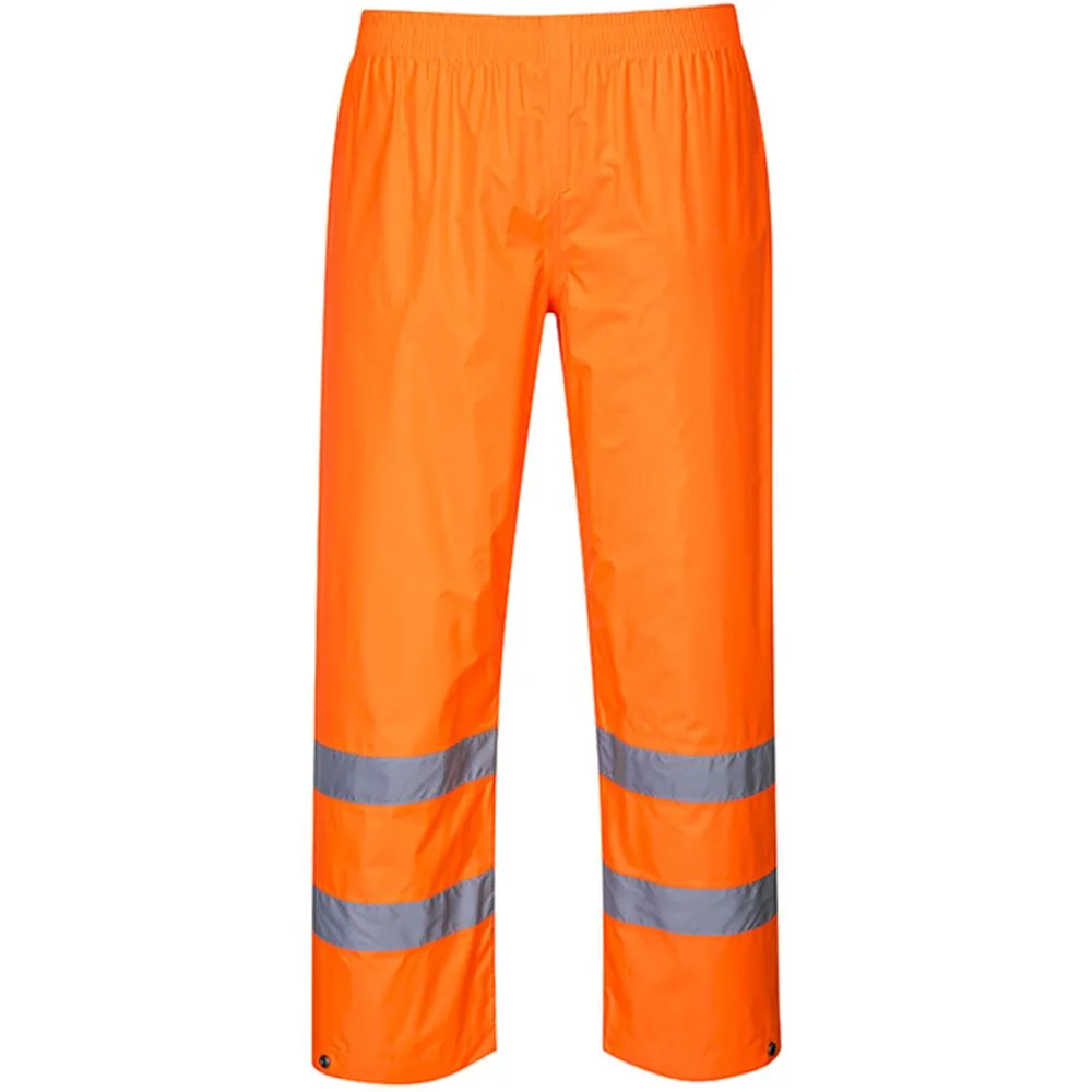 ORANGE / YELLOW HI VIS WATERPROOF TROUSERS