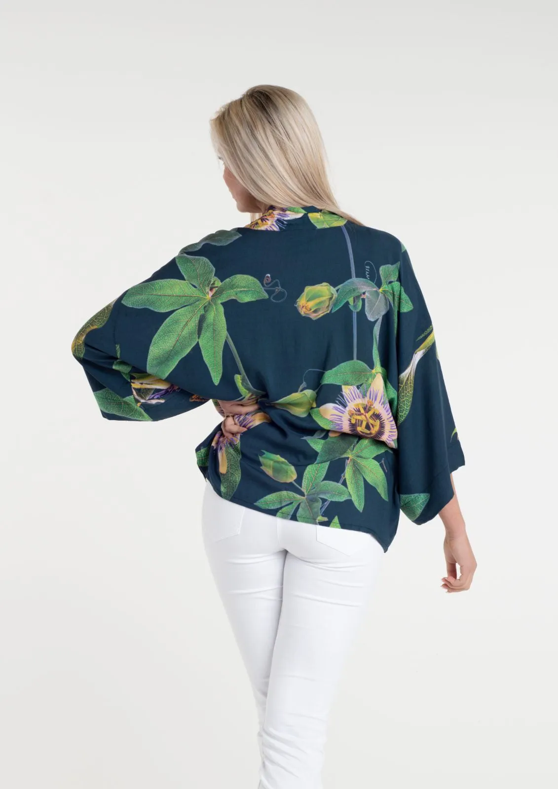 Passionflower kimono