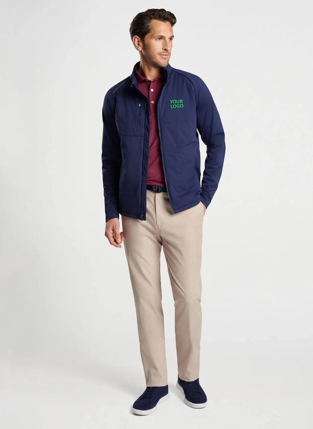 Peter Millar Merge Hybrid Custom Jackets, Navy