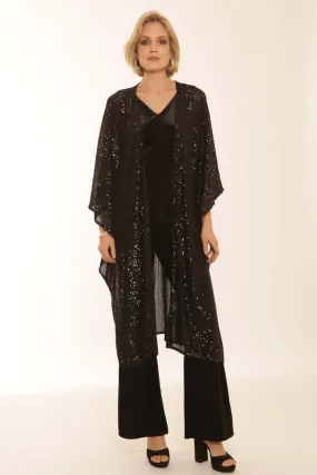 Pomodoro Clothing Sequin Kimono 62353