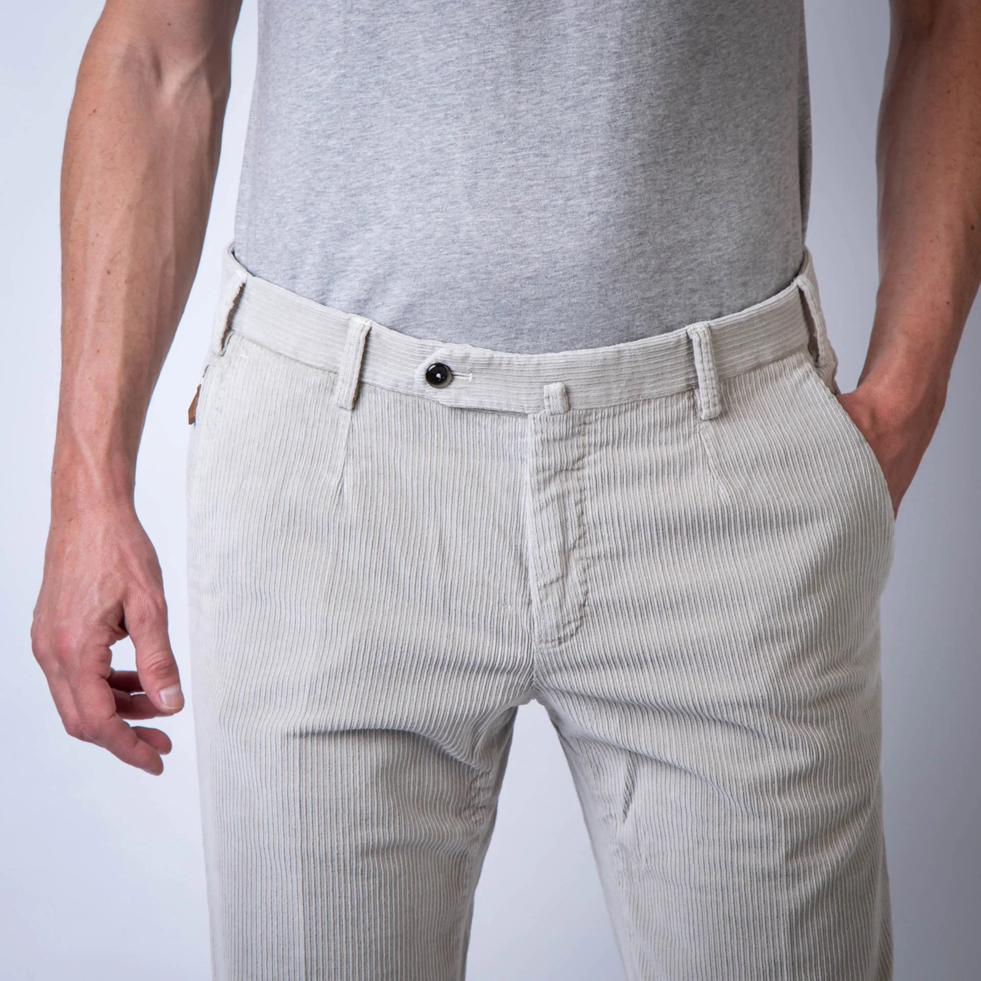 PT TORINO TROUSERS VT01ZZ0CL1-TU93 N022 IVORY