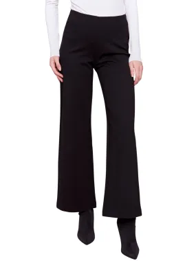 Pull-On Ponte Flare Pants