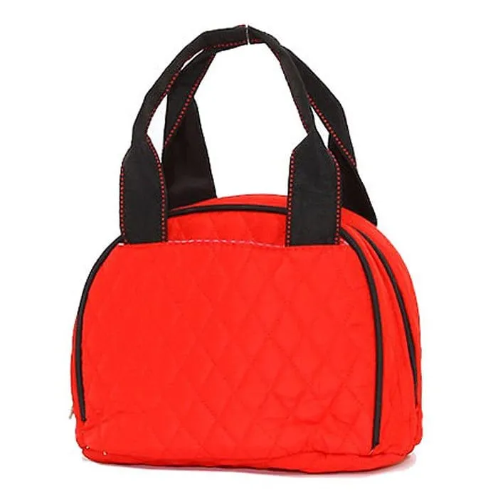 QS101 Quilted Solid Lunch Bag