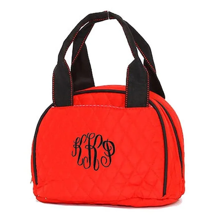 QS101 Quilted Solid Lunch Bag