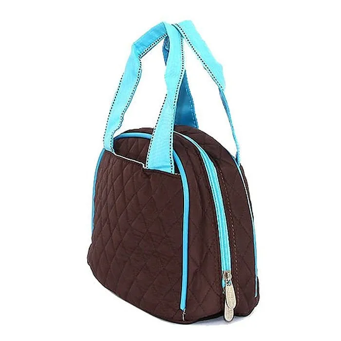 QS101 Quilted Solid Lunch Bag