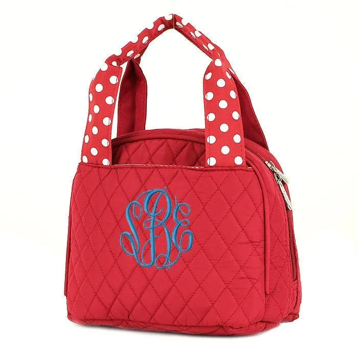 QSD2755 Quilted Solid Lunch Bag