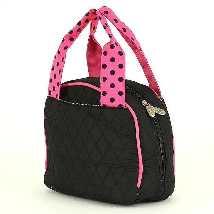 QSD2755 Quilted Solid Lunch Bag