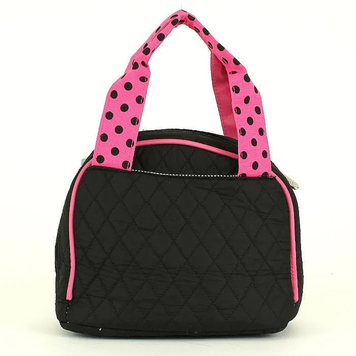 QSD2755 Quilted Solid Lunch Bag