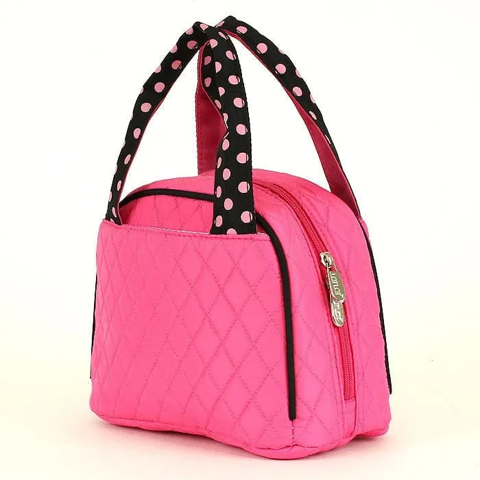 QSD2755 Quilted Solid Lunch Bag