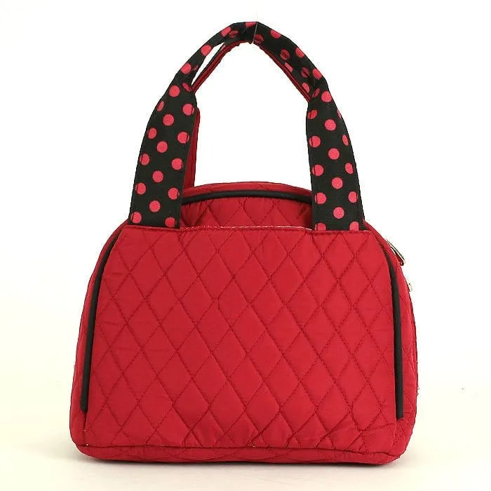 QSD2755 Quilted Solid Lunch Bag