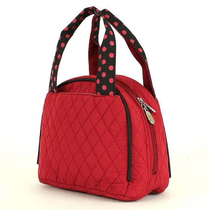 QSD2755 Quilted Solid Lunch Bag