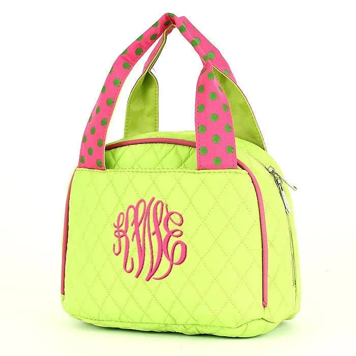 QSD2755 Quilted Solid Lunch Bag