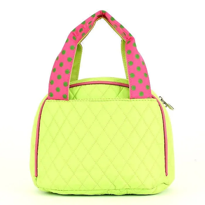 QSD2755 Quilted Solid Lunch Bag