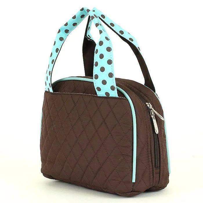 QSD2755 Quilted Solid Lunch Bag