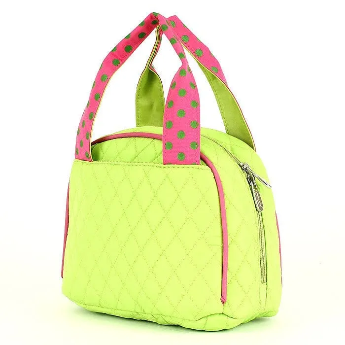 QSD2755 Quilted Solid Lunch Bag