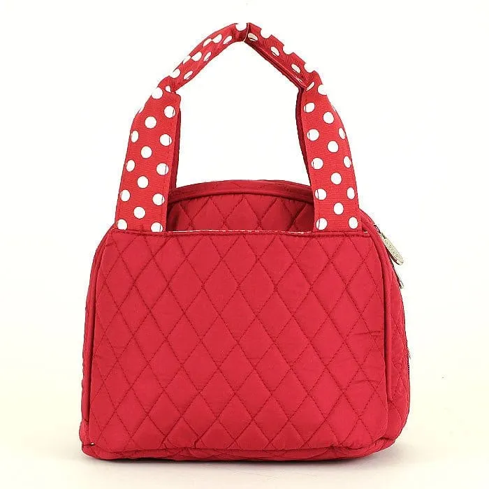 QSD2755 Quilted Solid Lunch Bag