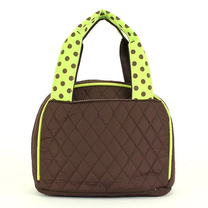 QSD2755 Quilted Solid Lunch Bag