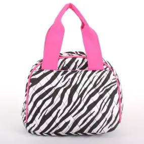 QZB2755 Quilted Zebra Lunch Bag