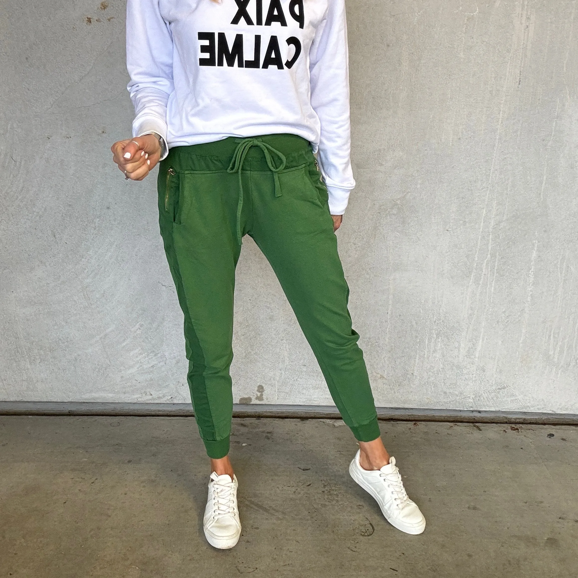 Racing green ULTIMATE joggers *NEW*