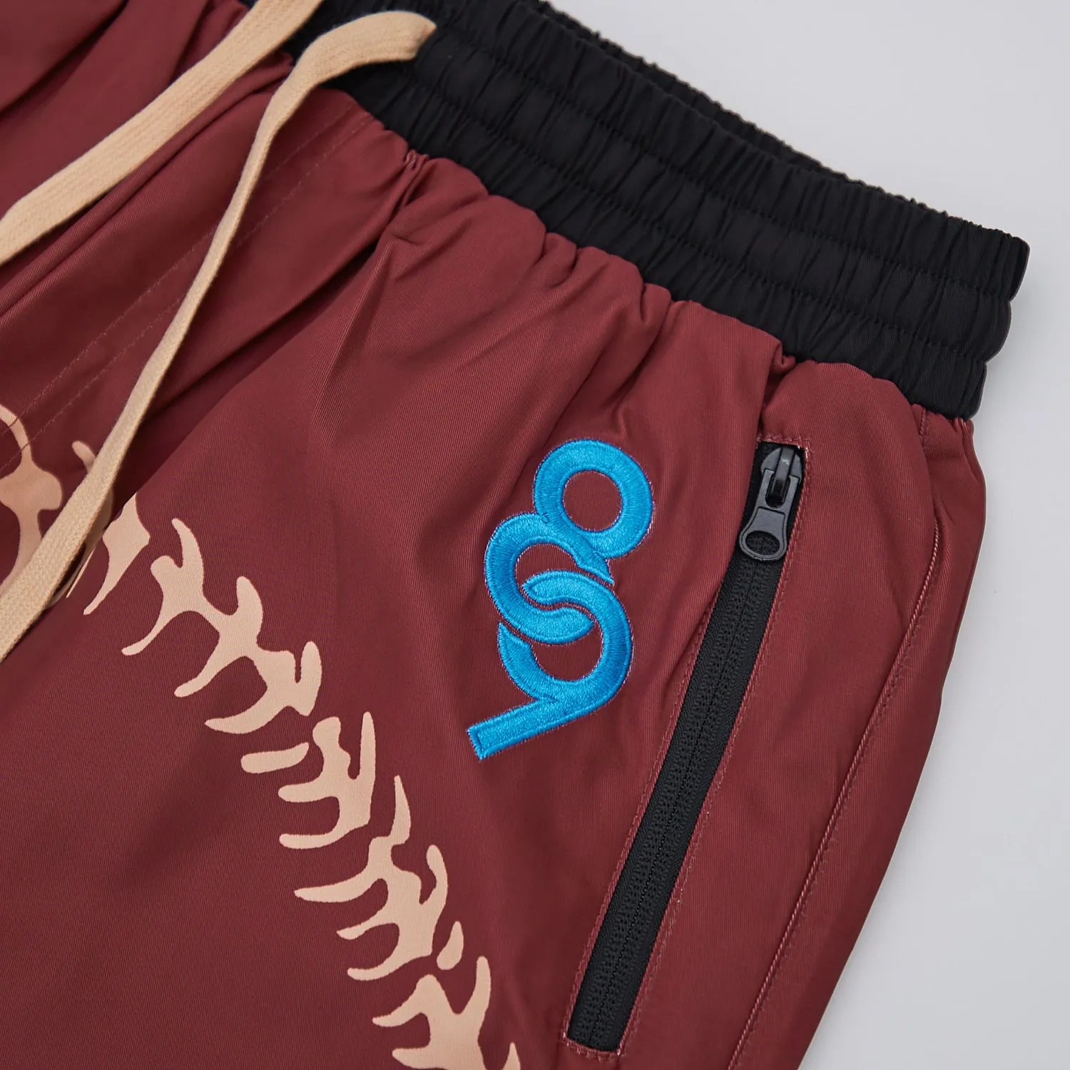 Rebirth Nylon Joggers Berry