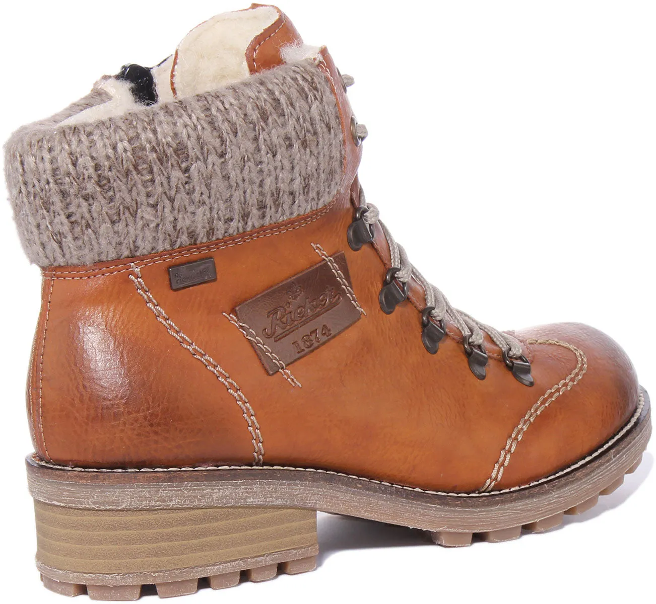 Rieker Z0444-24 In Brown For Women