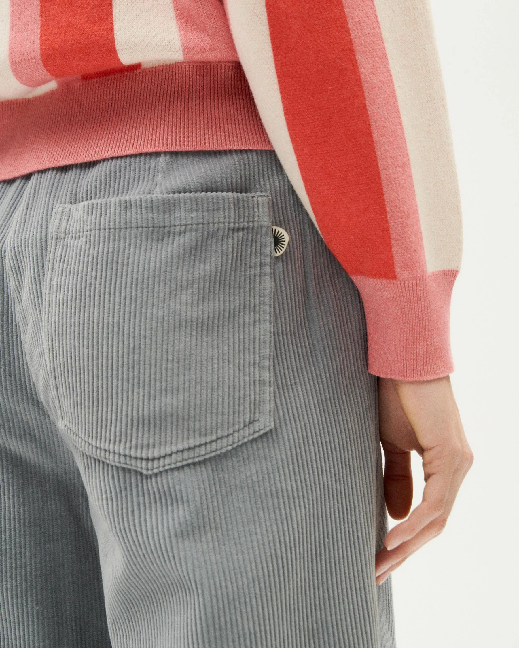 RIVER CORDUROY MANOLITA PANTS | THINKING MU