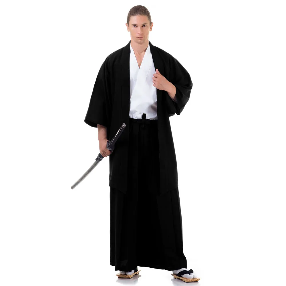 Ronin Warrior Samurai Kimono Set Haori and Hakama