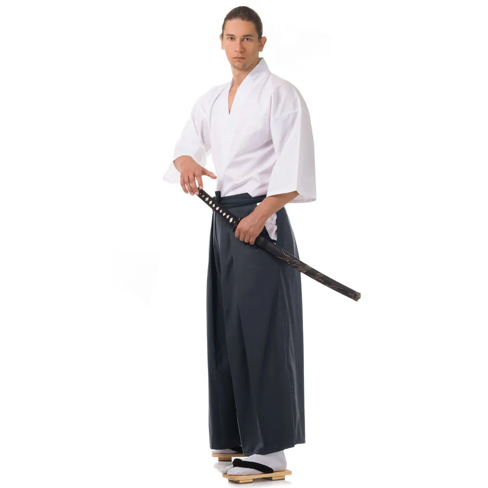 Sakura Warrior Haori and Hakama Samurai Kimono Set