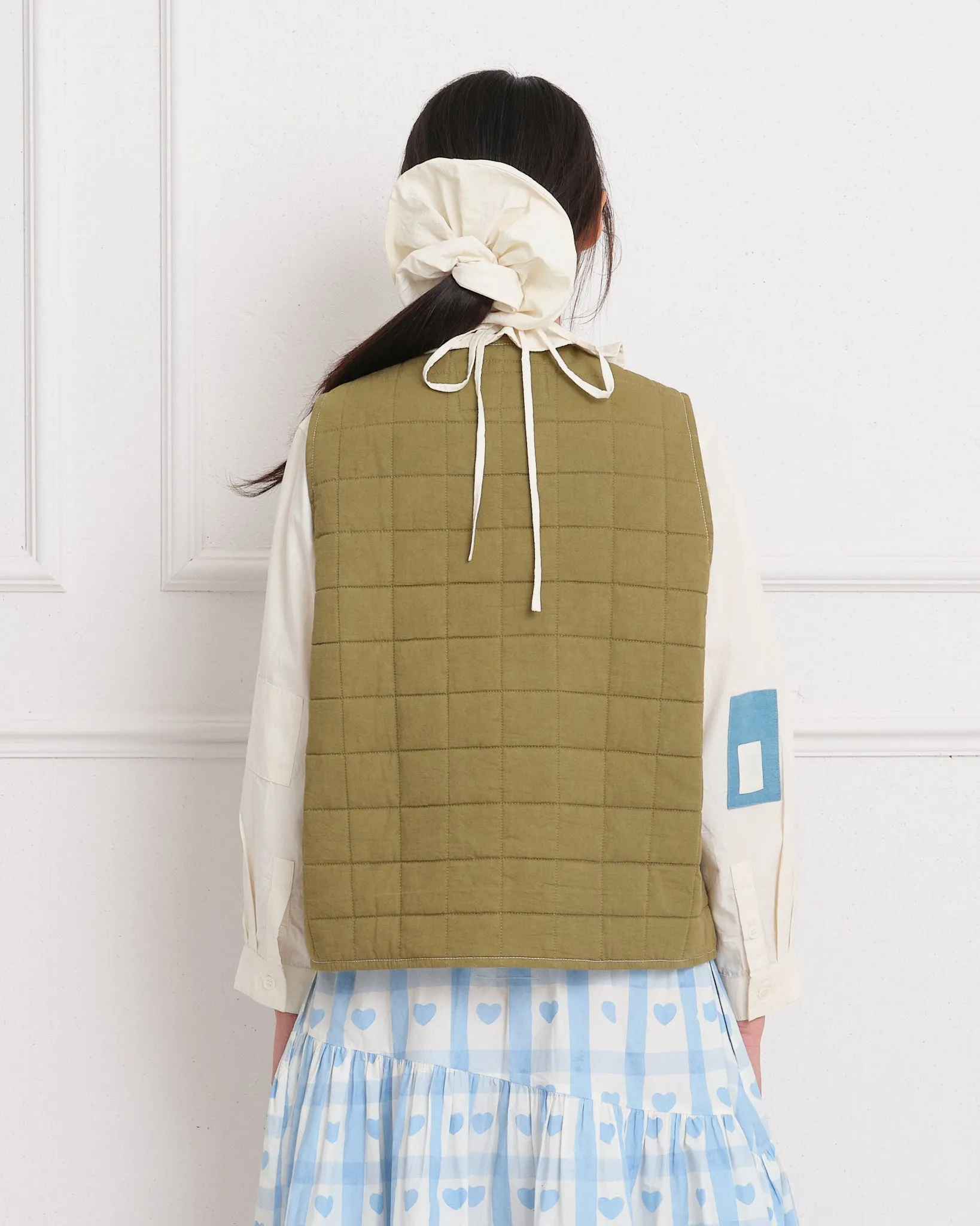 Saturn Vest - Olive Wonky-Wear