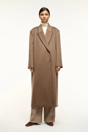 SERGE COAT | DEEP TAUPE