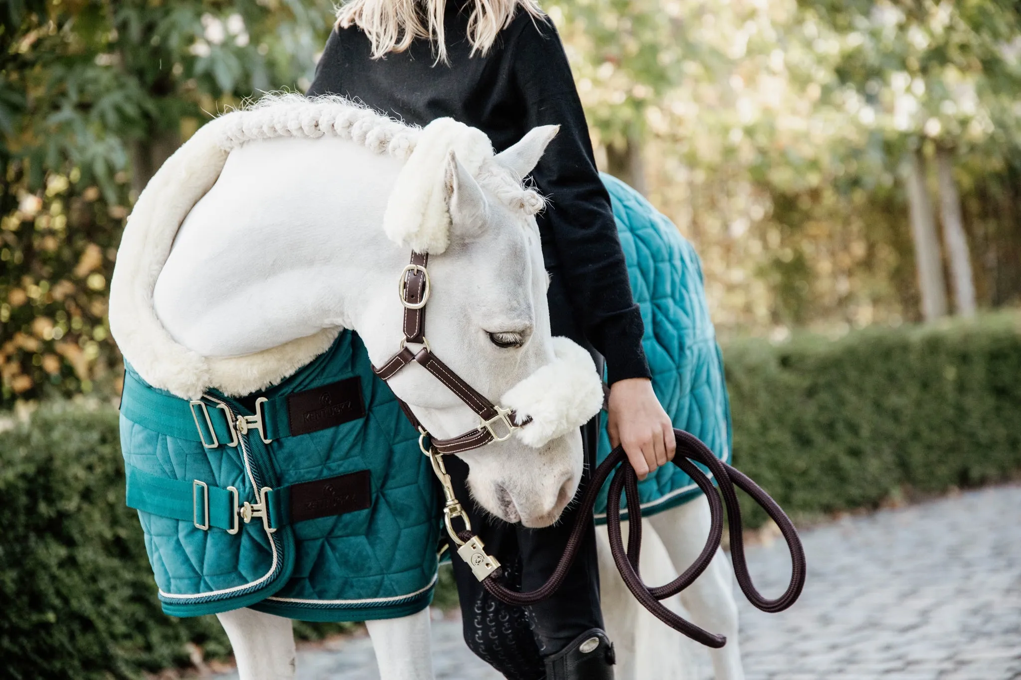 Show Rug Velvet Emerald Tiny