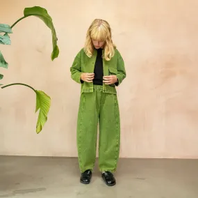 Studio Koter Acid Green Manu Trousers