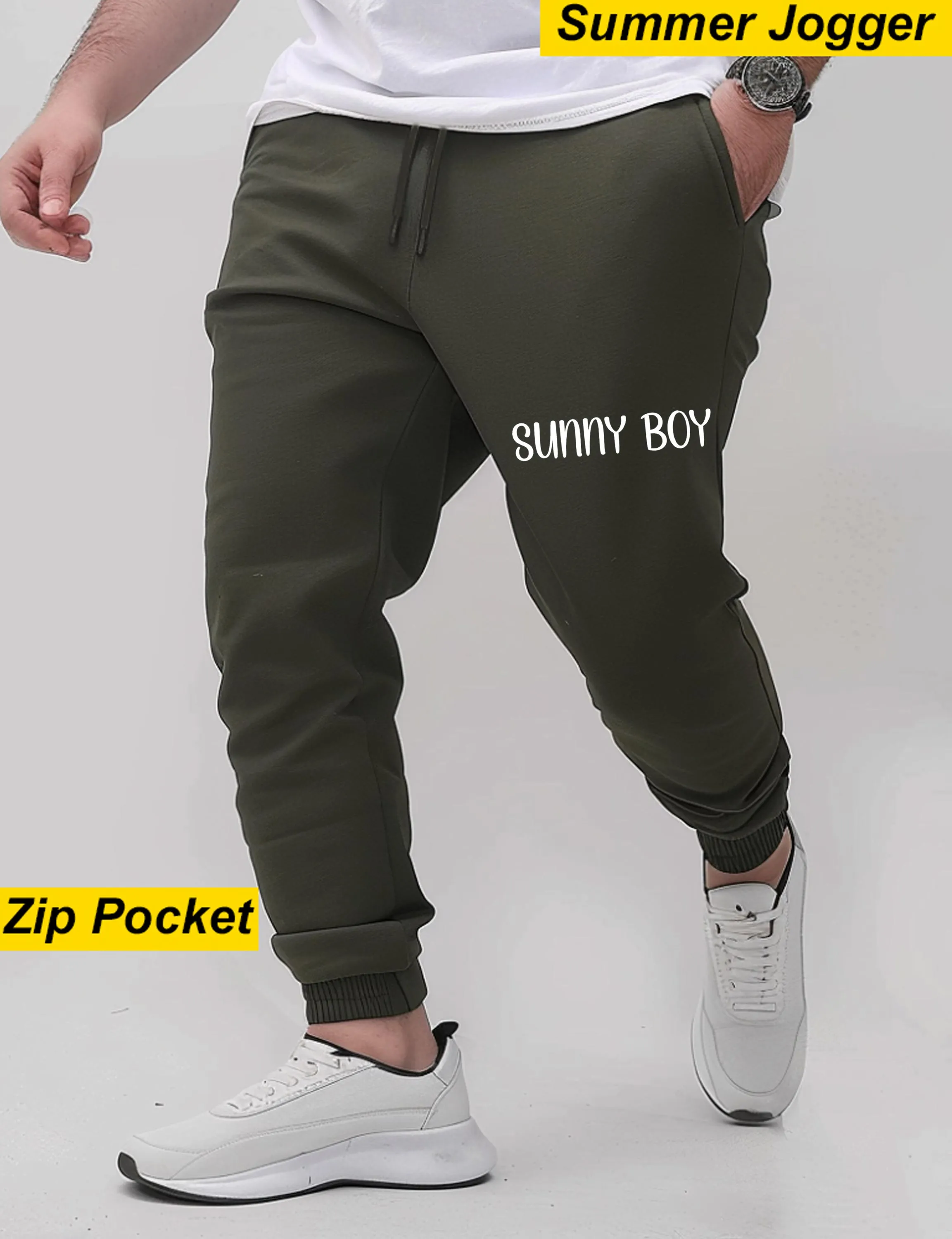 Sunny Boy Plus Size Jogger