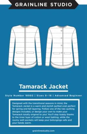 Tamarack Jacket for Grainline Studios