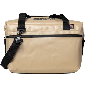 Tan Bison 24 Can -SoftPak Cooler Bag