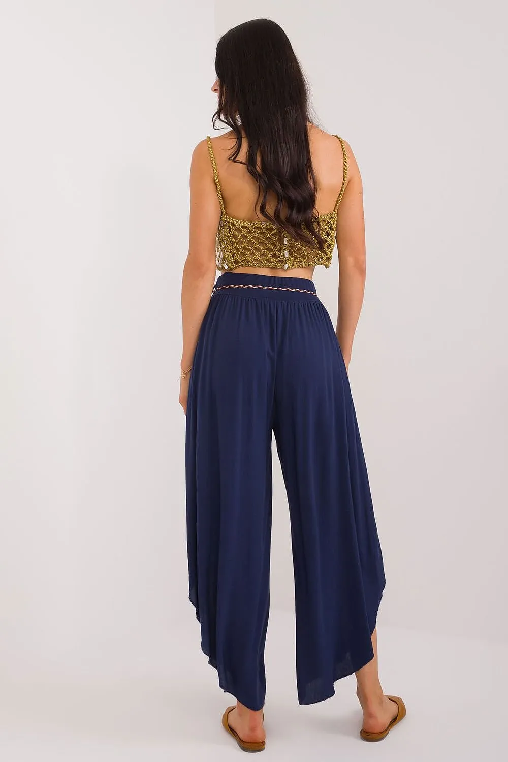 TEEK - Thin Up Slit Seam Trousers