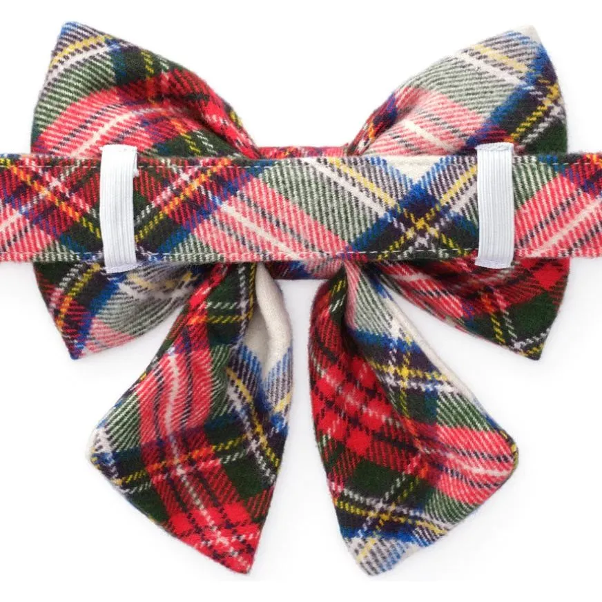 The Foggy Dog - Regent Plaid Flannel Lady Bow Tie