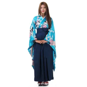 Tomoe Women’s Japanese Kimono Hakama Set