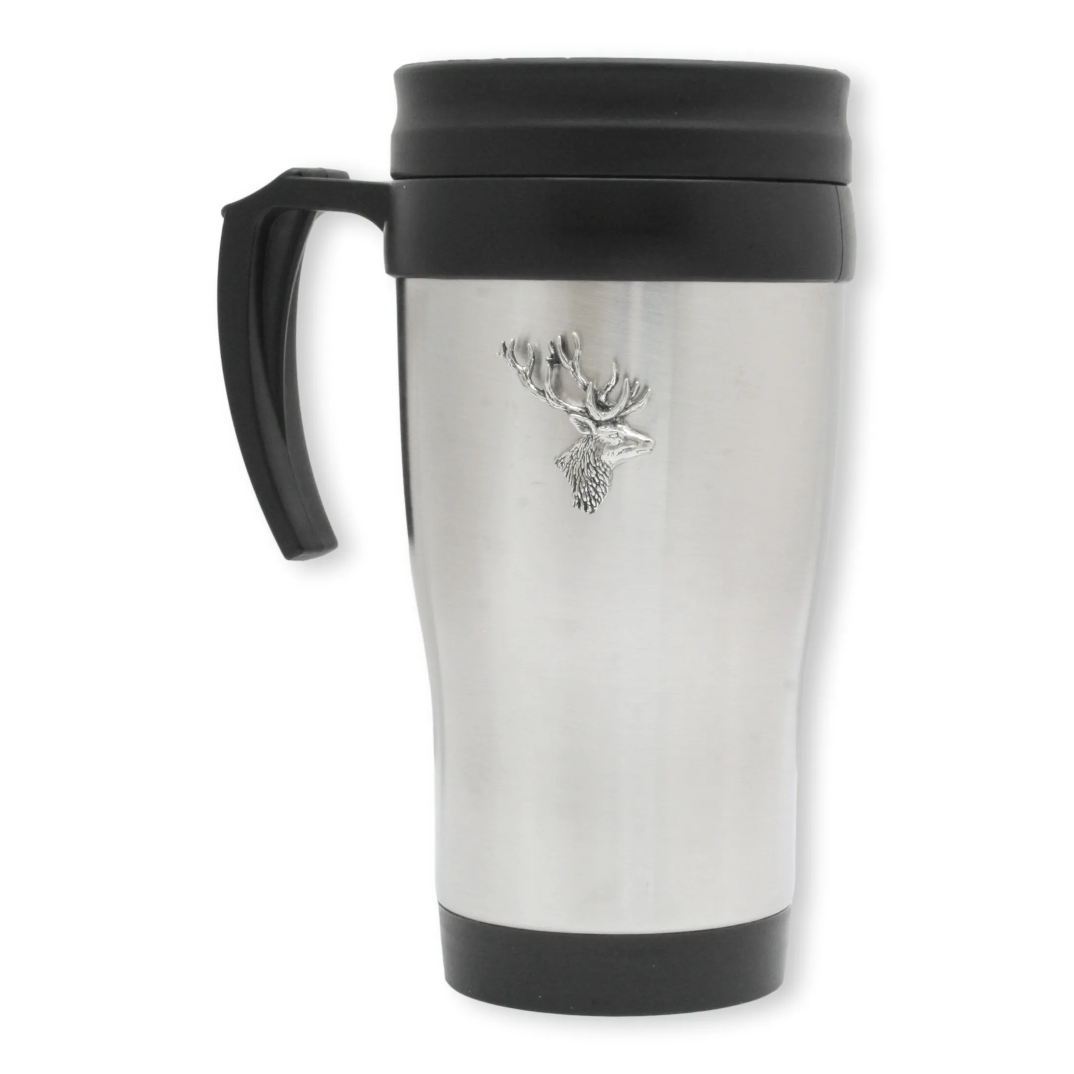 Travel Mug Stag Head Insualted Hunting Thermal Cup