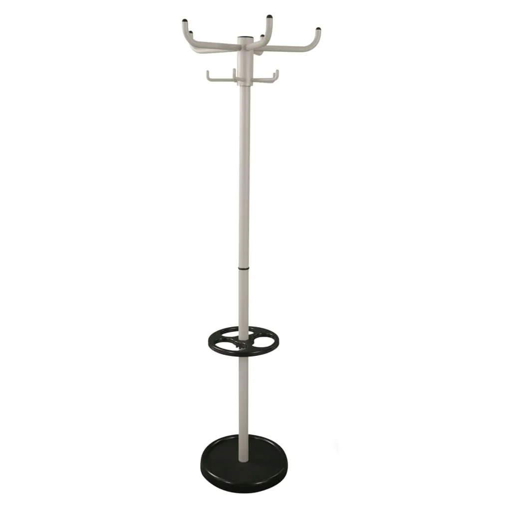 V-Part Standing Coat Rack with 10 Hooks High Five 175 cm