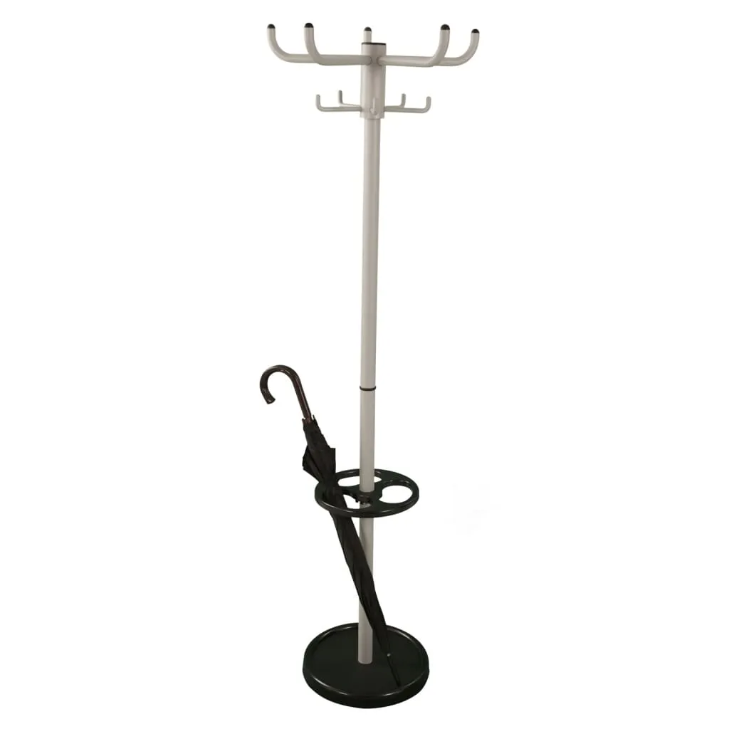 V-Part Standing Coat Rack with 10 Hooks High Five 175 cm